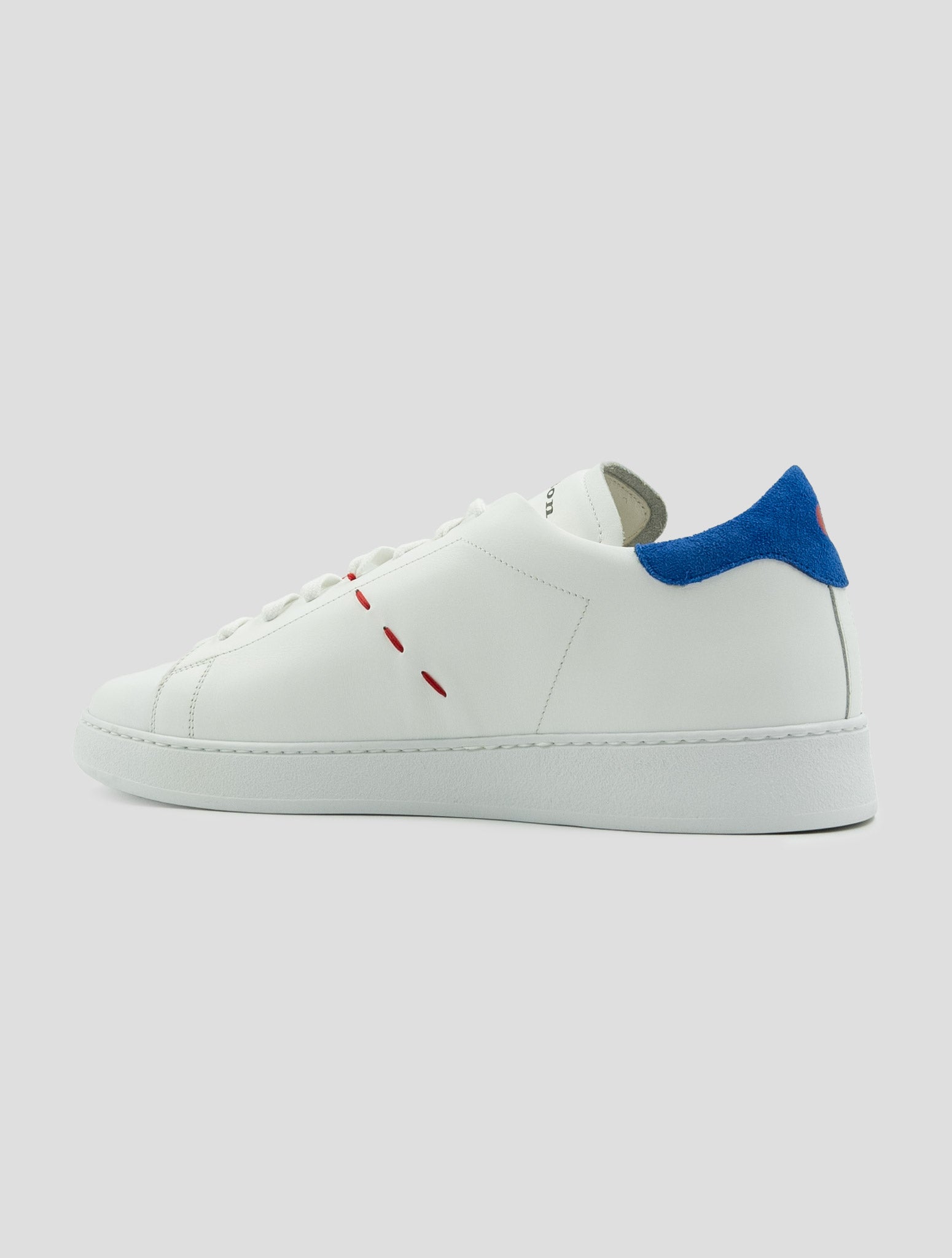 Kiton White Leather Sneakers