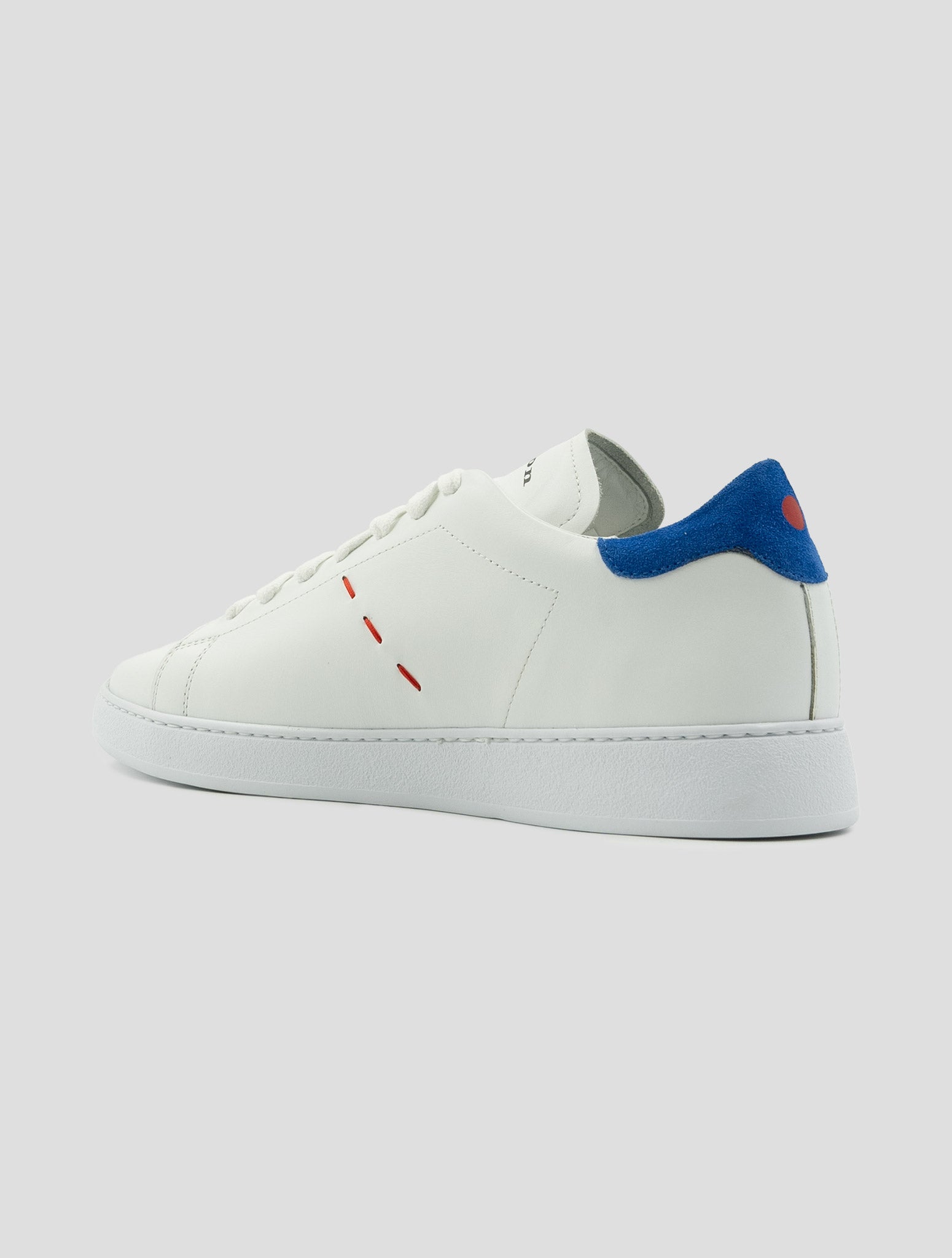 Kiton White Leather Sneakers