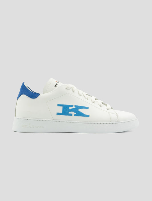 Kiton White Leather Sneakers