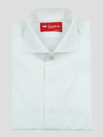 Kiton White Cotton Shirt