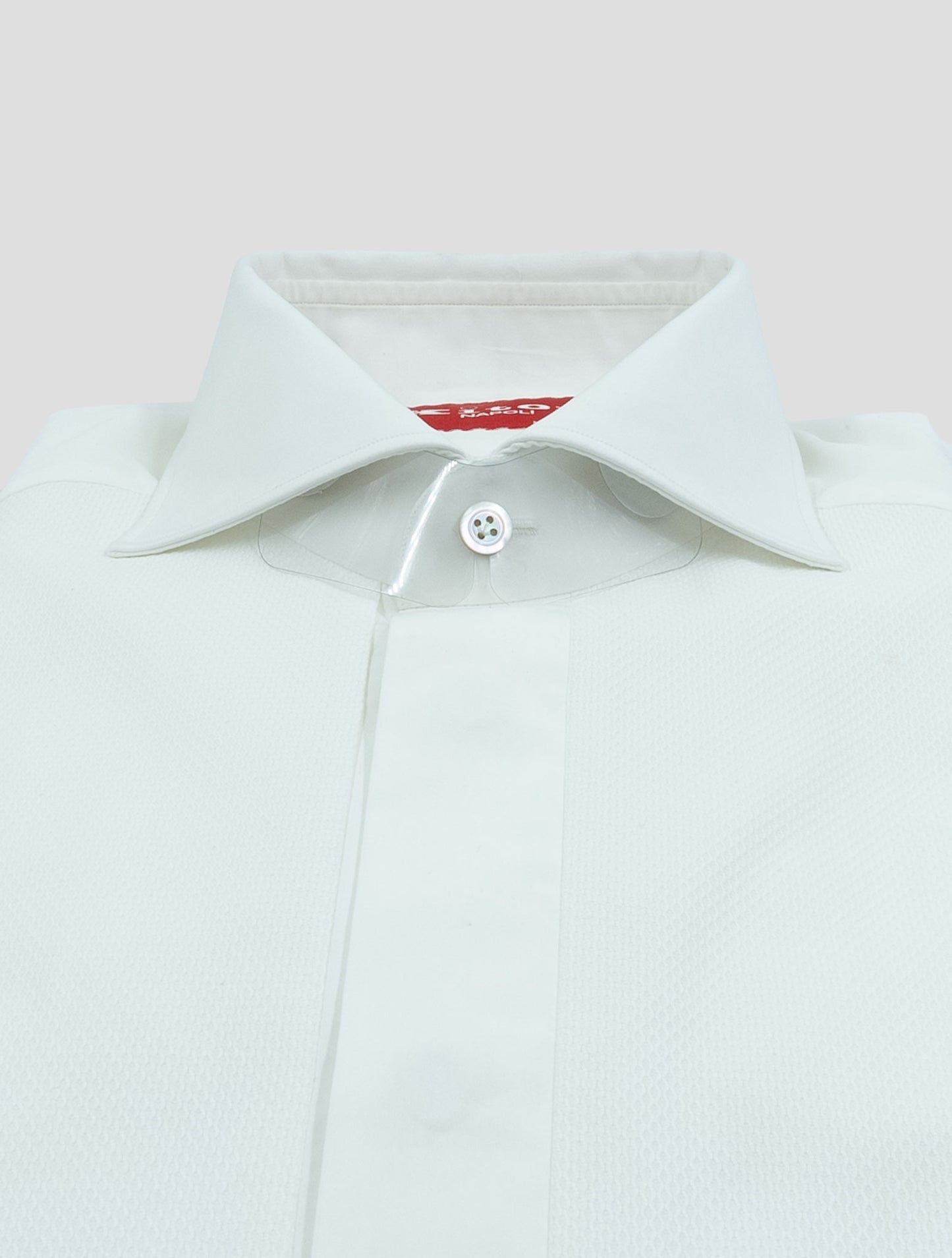 Kiton White Cotton Shirt