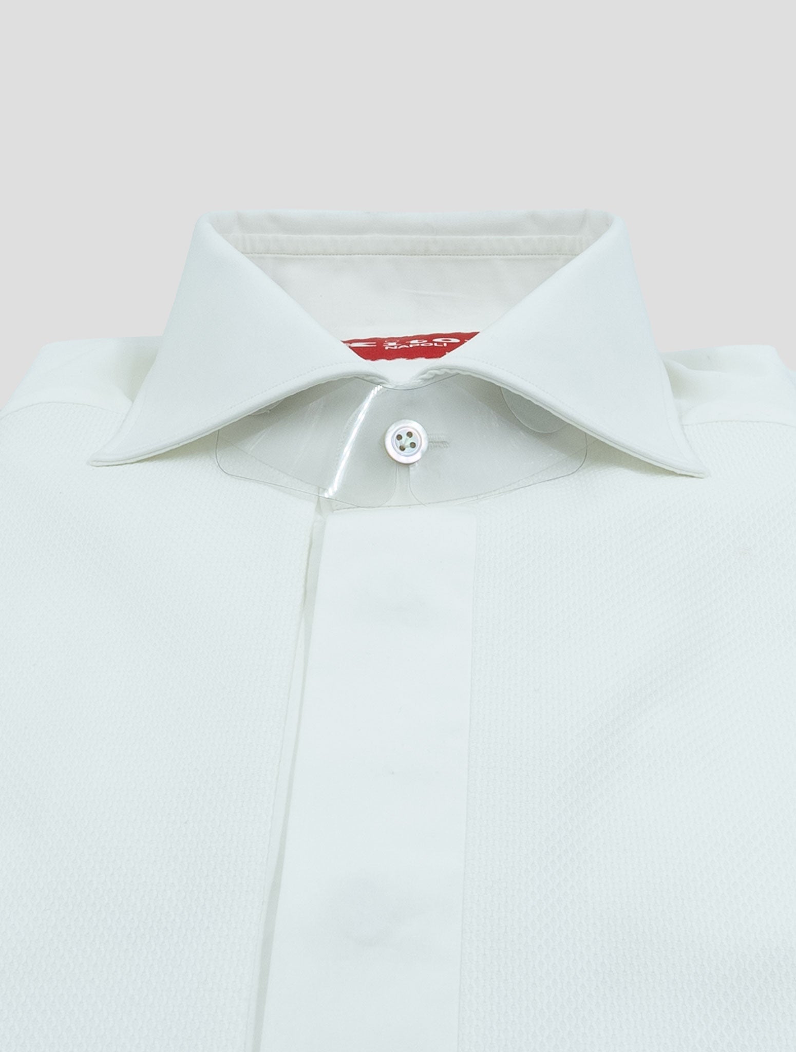 Kiton White Cotton Shirt