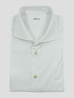 Kiton White Cotton Pa Ea Shirt