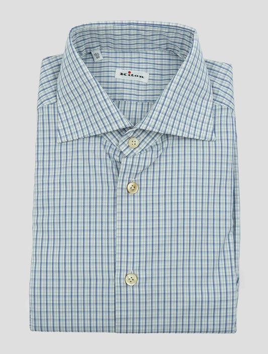 Kiton Multicolor Cotton  Shirt