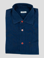 Kiton Denim Cotton Lyocell Nerano Shirt