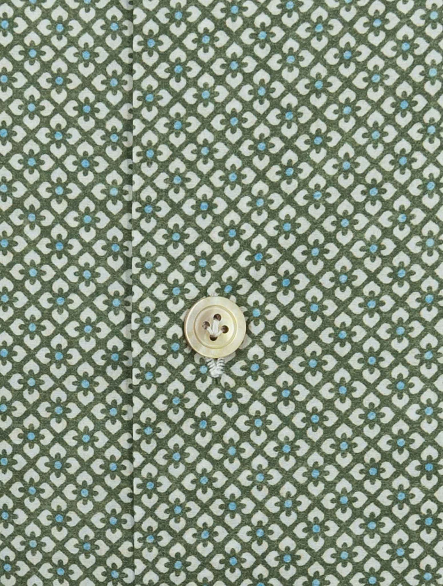 Kiton Green Cotto Ea Nerano Shirt