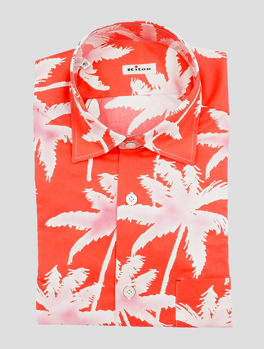 Kiton Multicolor Cotton Shirt
