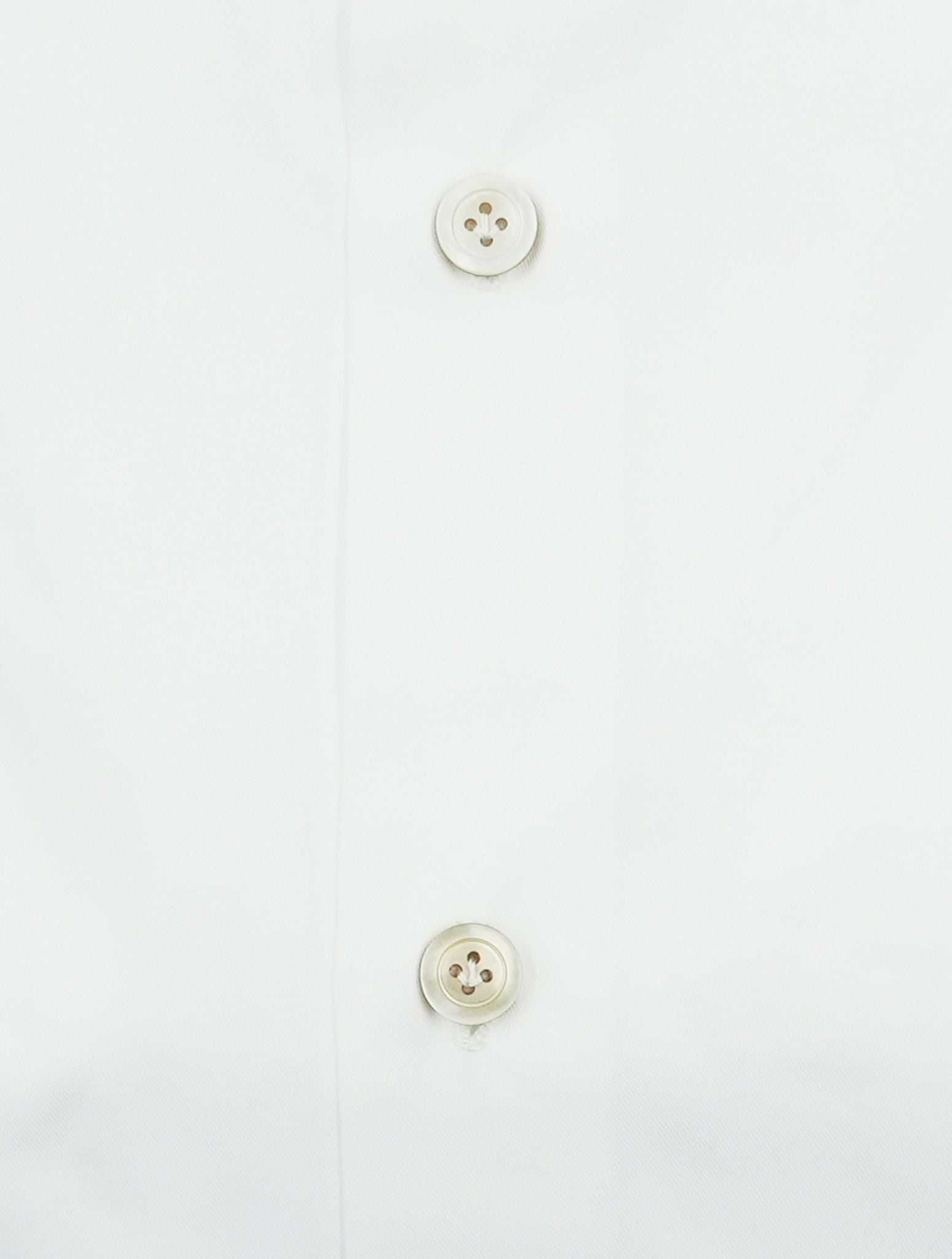 Kiton White Cotton Shirt French Cuff