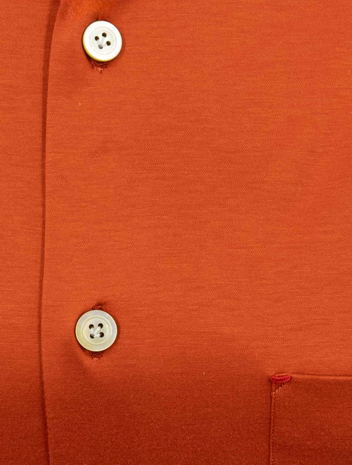Kiton Orange Cotton Shirt