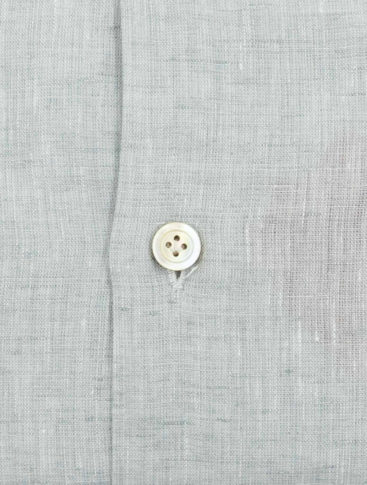 Kiton Light Gray Cotton Shirt