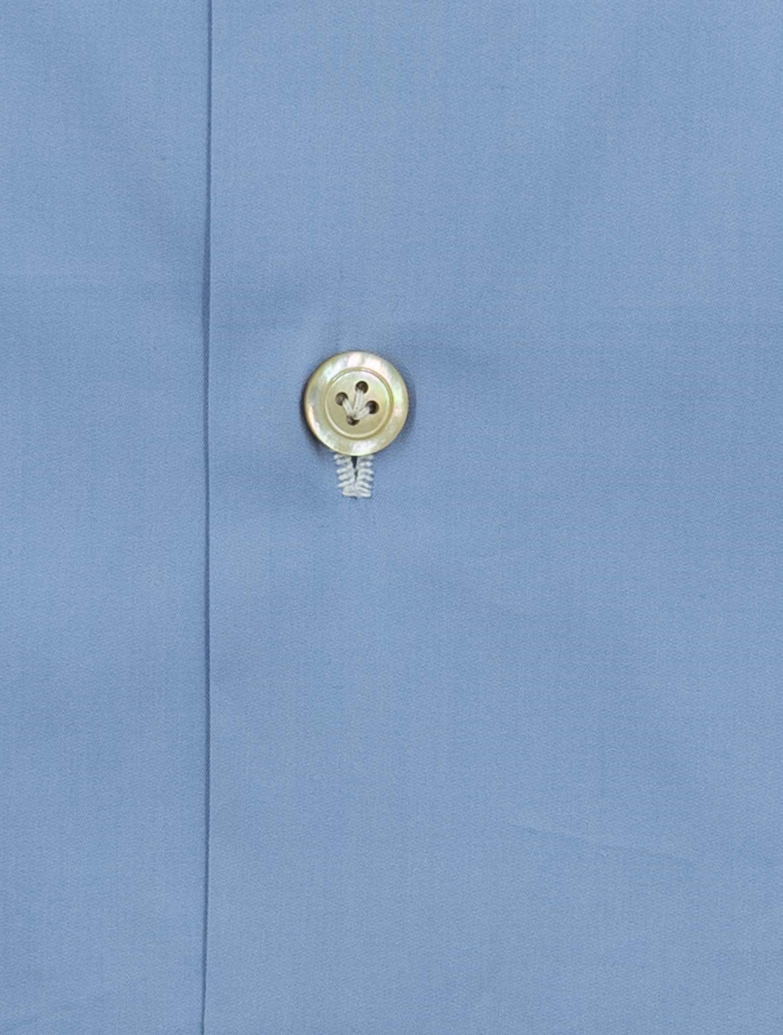 Kiton Light Blue Cotton Pa Ea Shirt