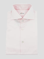 Kiton Pink Cotton Shirt