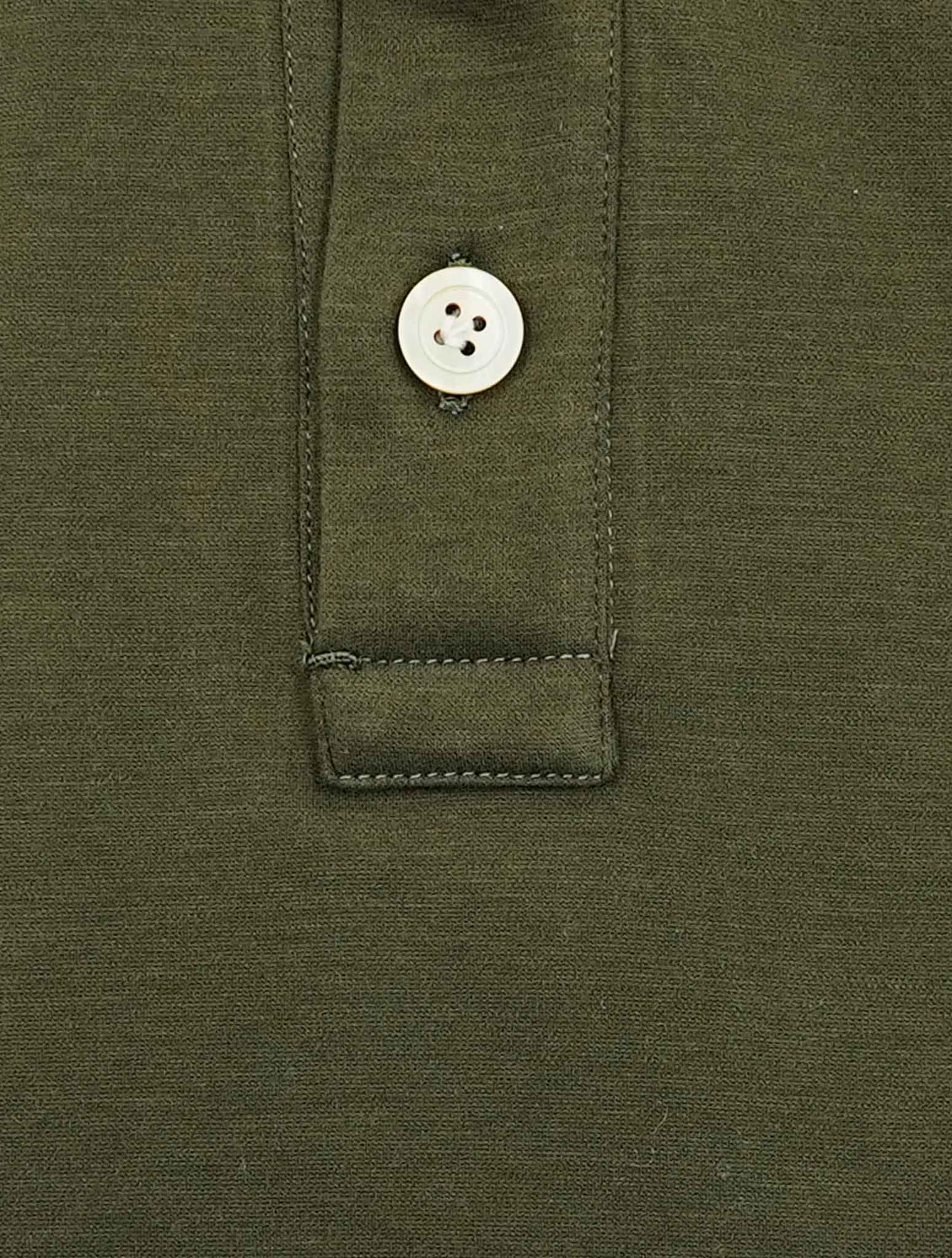 Kiton Green Cotton Polo Shirt