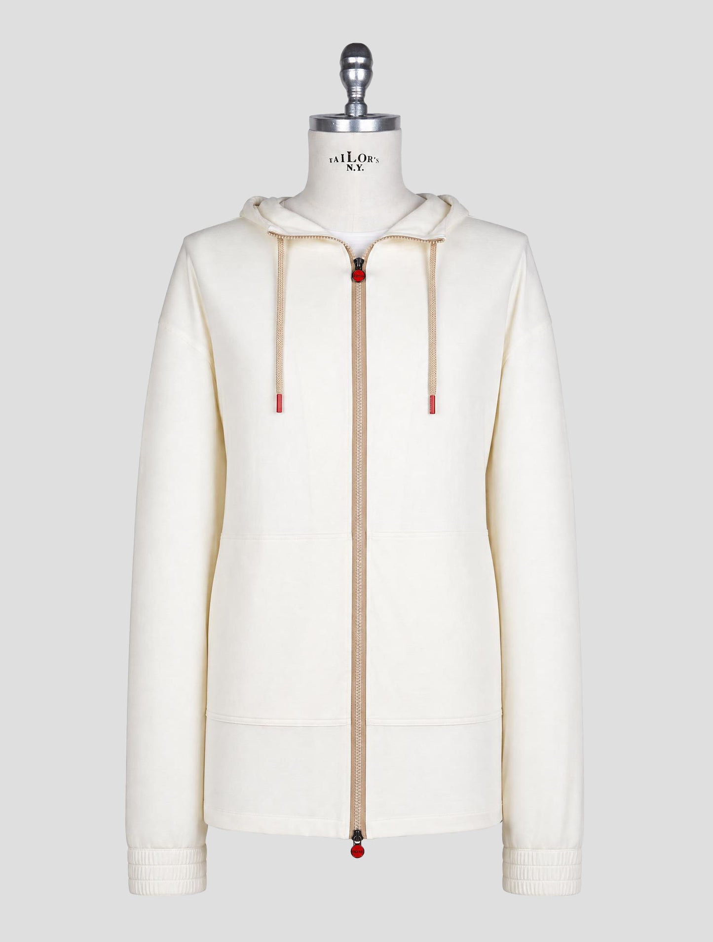 Kiton White Cotton Shirt Umbi