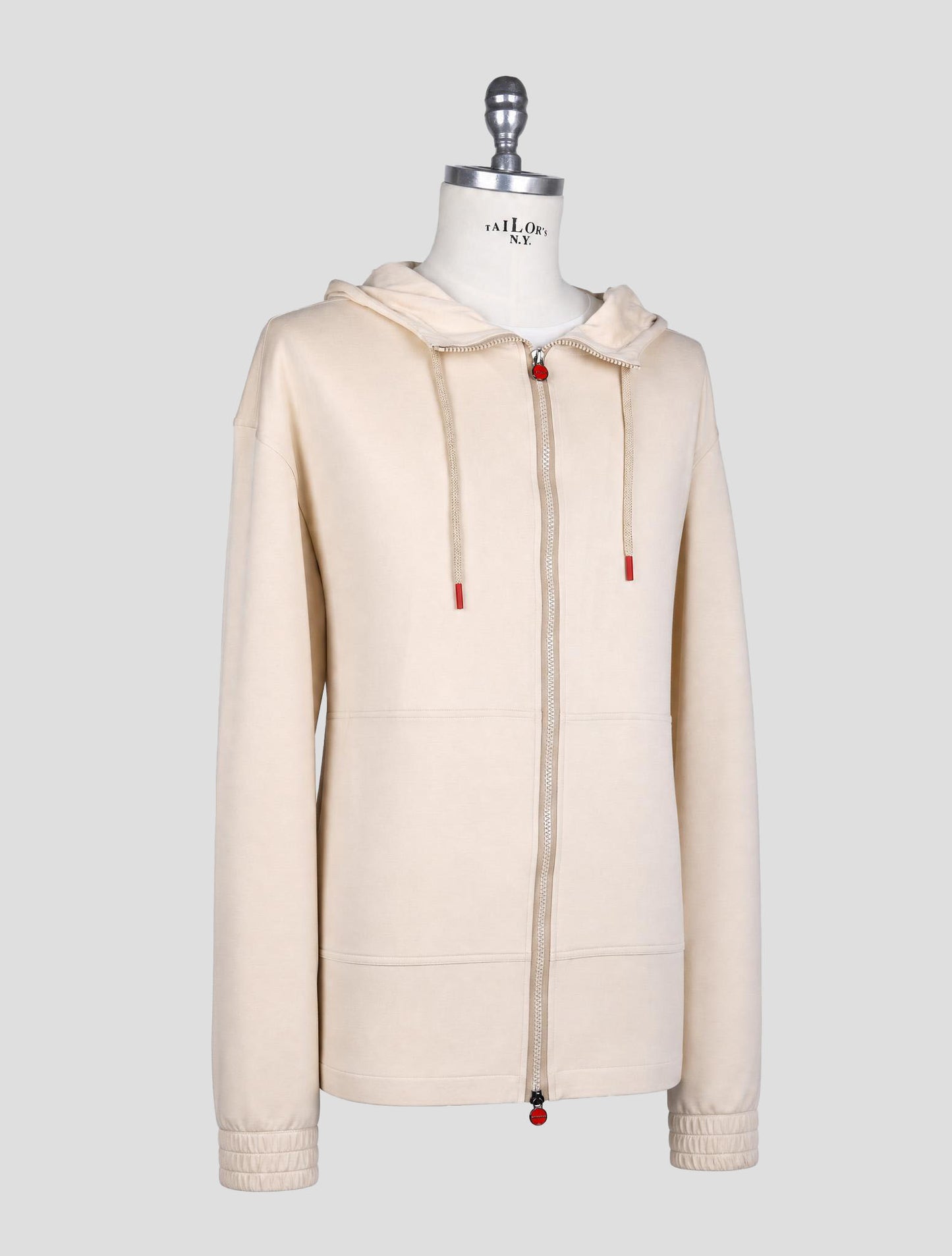 Kiton Beige Cotton Shirt Umbi
