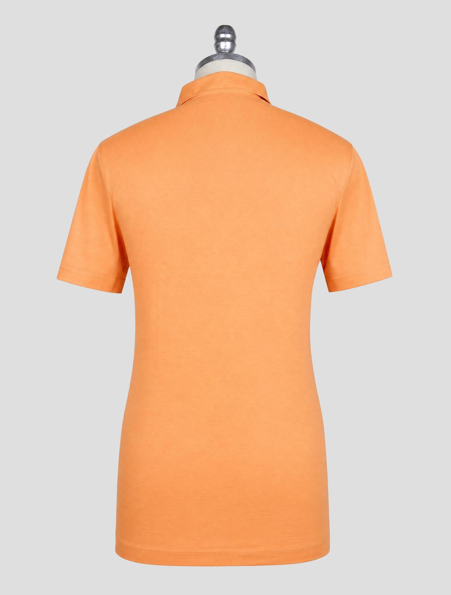 Kiton Orange Cotton Positano Polo