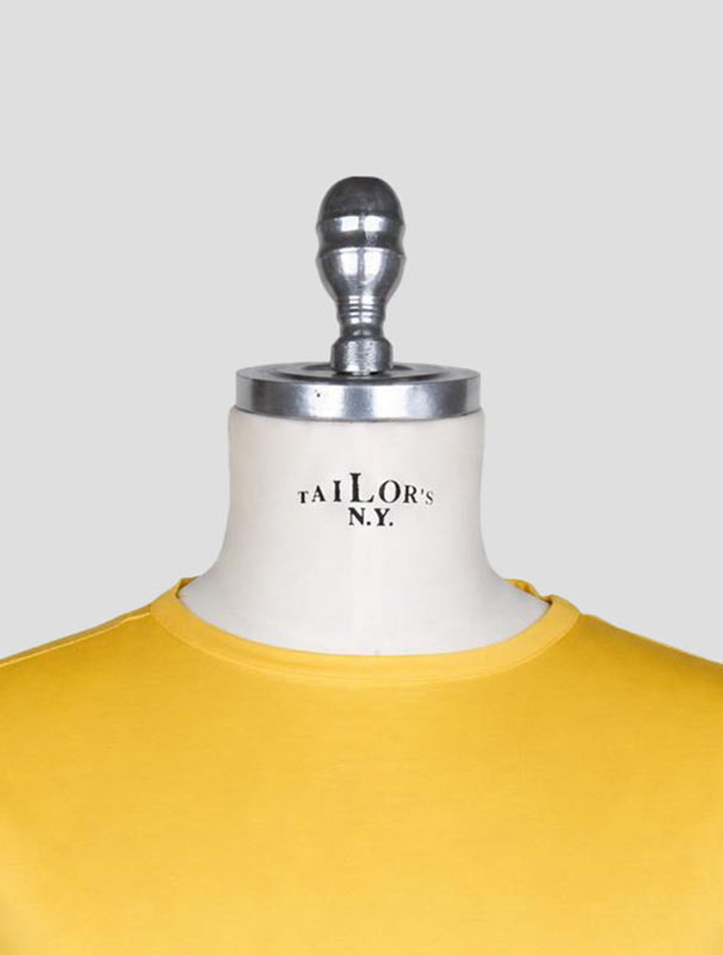 Kiton Knt Yellow Cotton T-Shirt