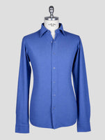 Kiton Light Blue Cotton Shirt