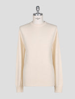 Kiton Beige Cashmere Sweater Crewneck