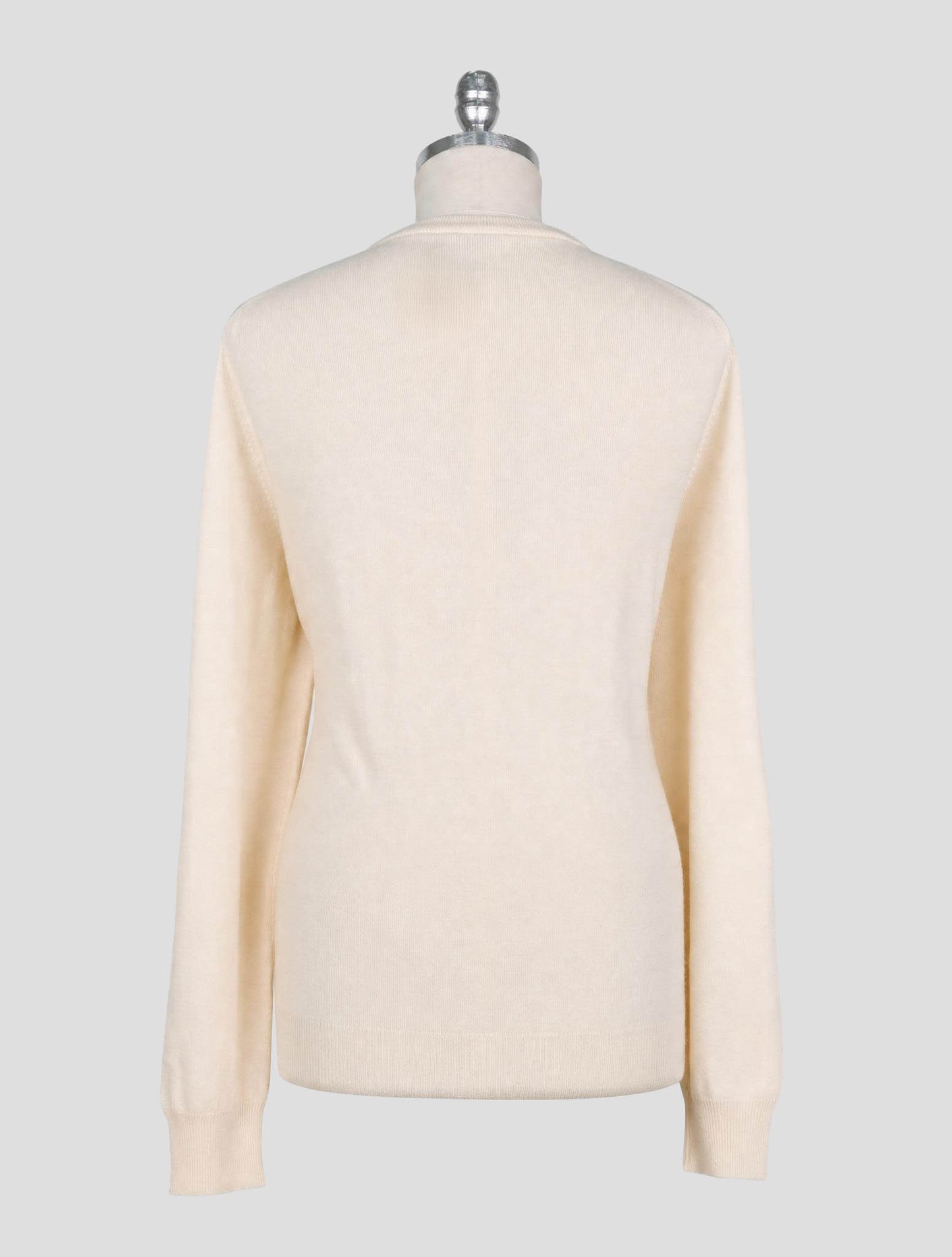 Kiton Beige Cashmere Sweater Crewneck
