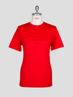 Kiton Red Cotton T-Shirt