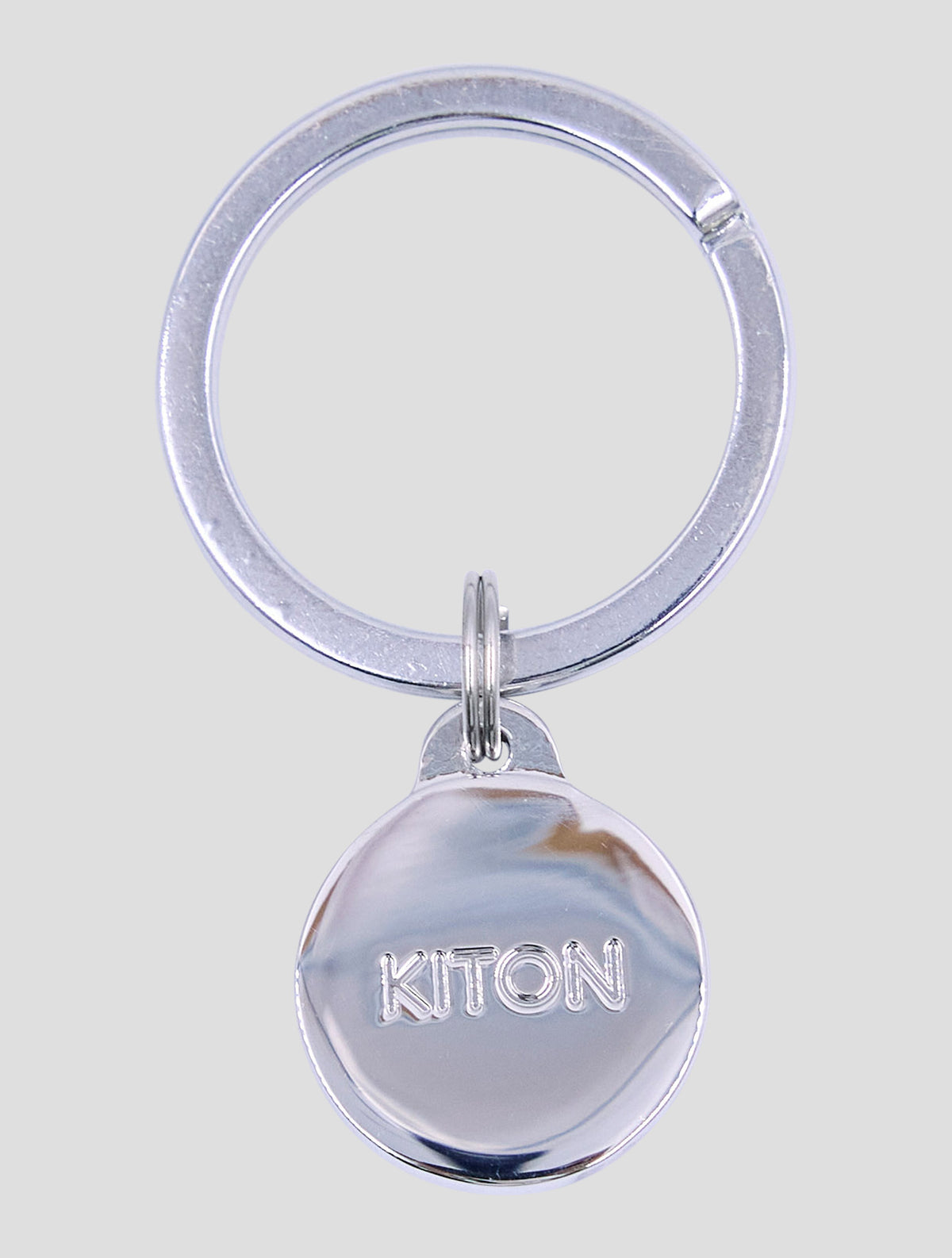 Kiton Silver Brass Keychain