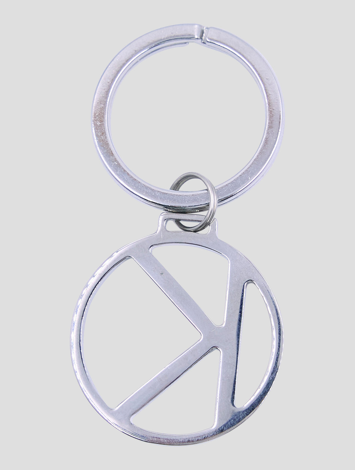 Kiton Silver Brass Keychain