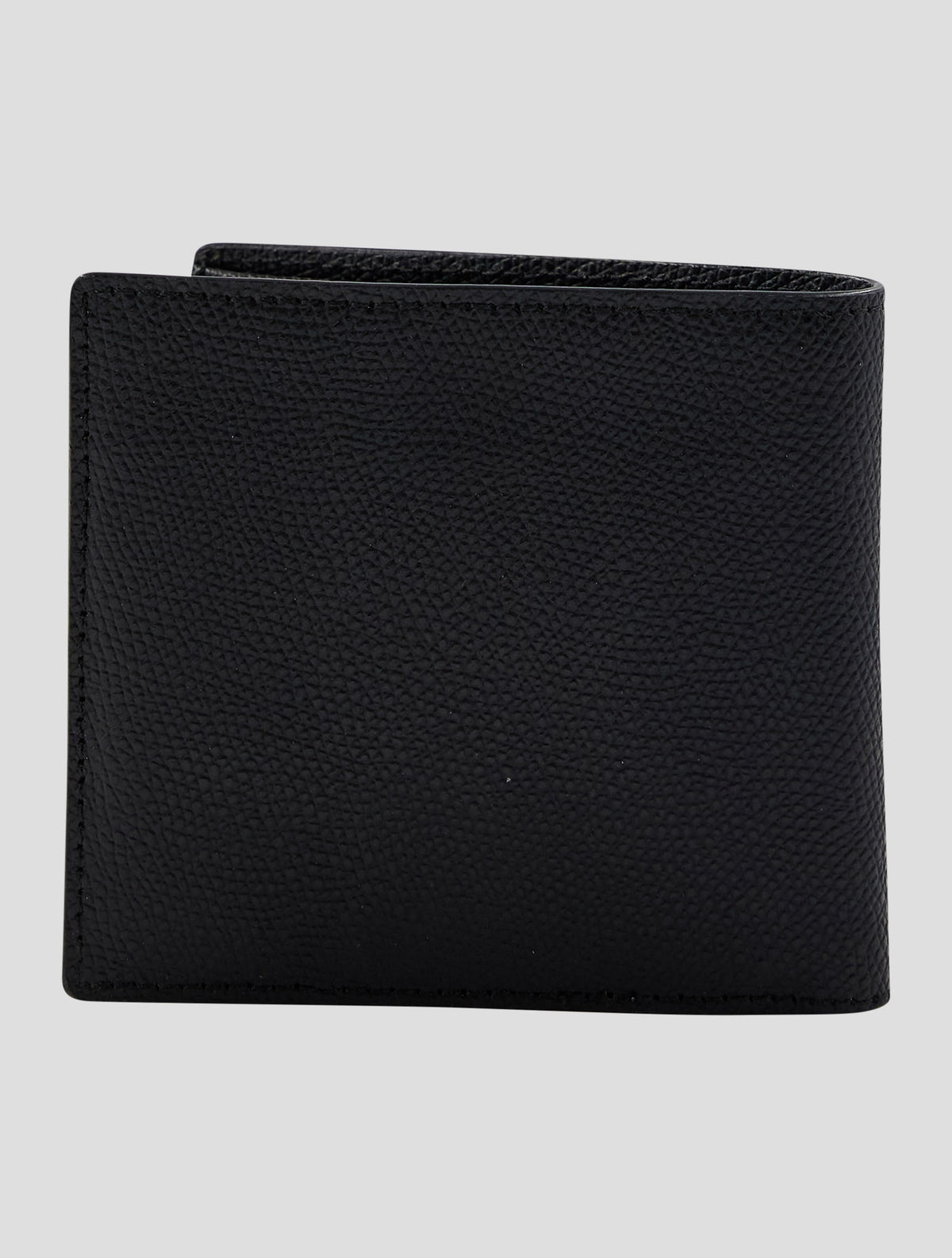 Kiton Black Leather Calf Wallet
