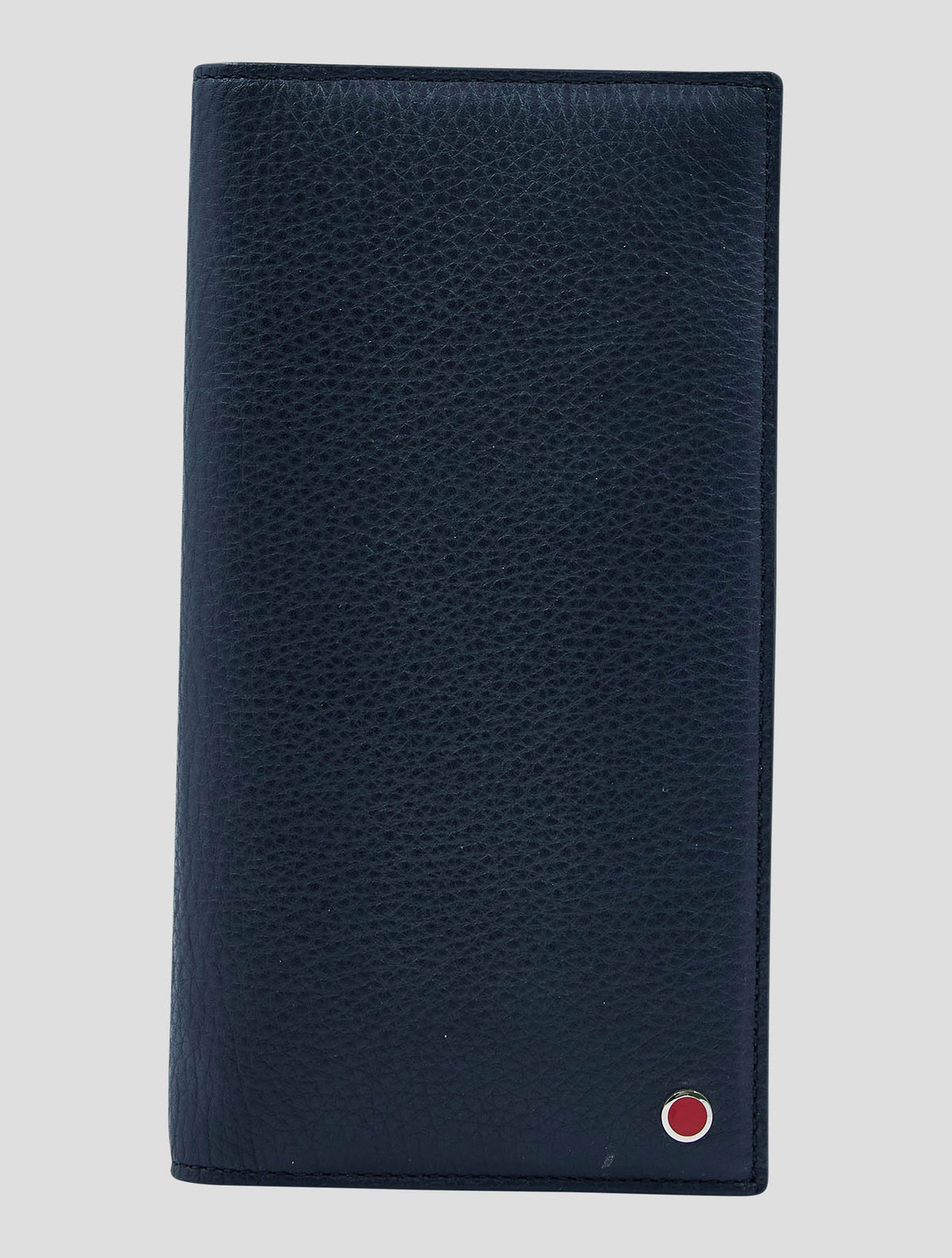 Kiton Black Leather Calf Document Holder