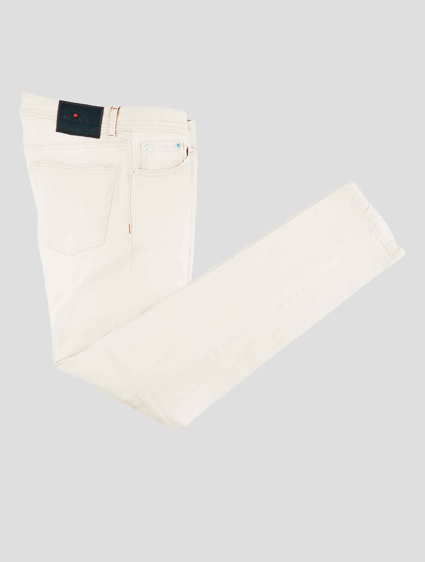 Kiton Beige Cotton Ea Jeans