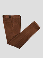 Kiton Brown Cotton Ea Pants