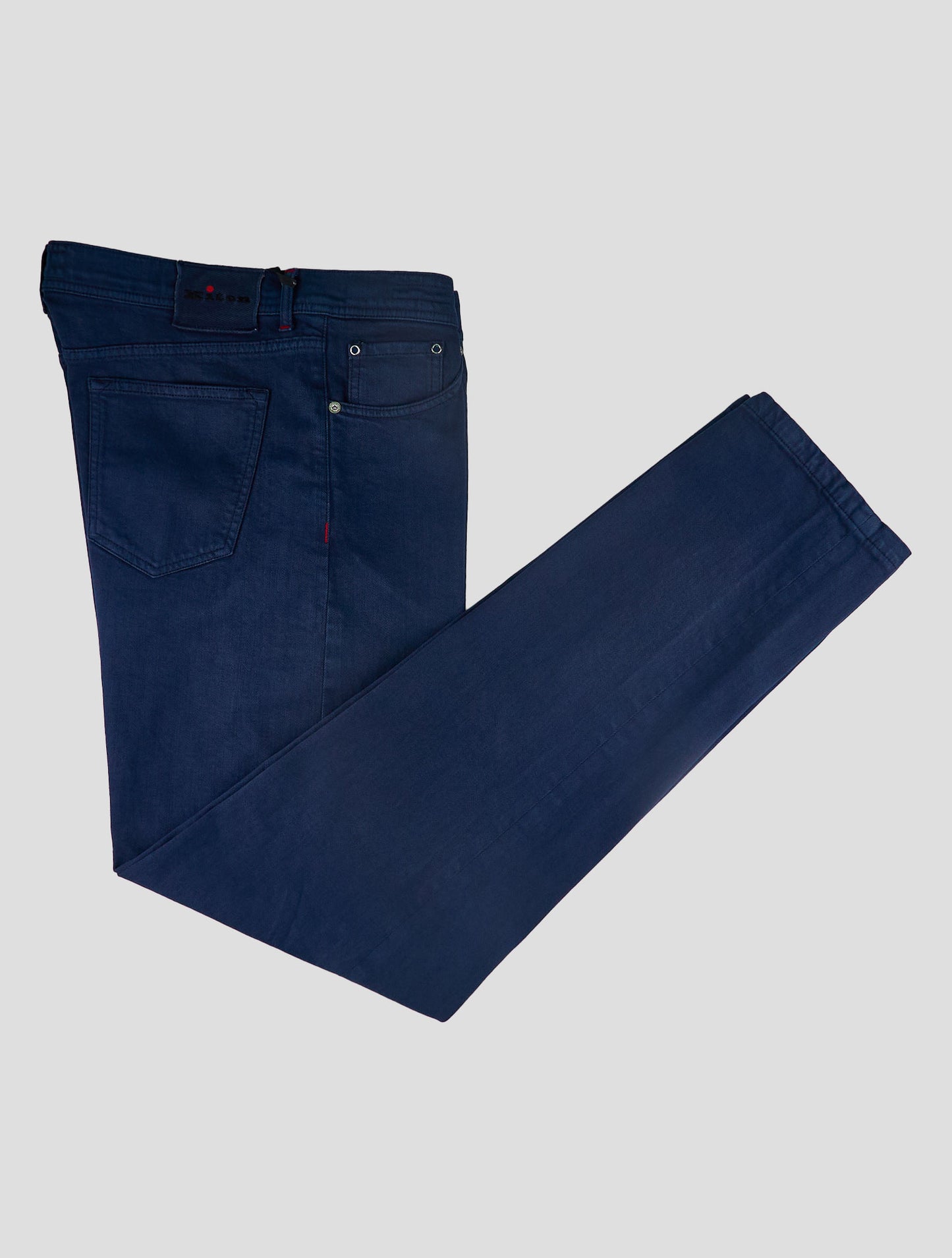Kiton Blue Cotton Ea Jeans