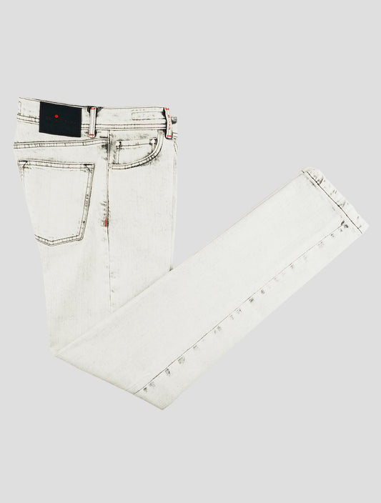 Kiton Gray Cotton Ea Limited Edition 54 of 54 Jeans