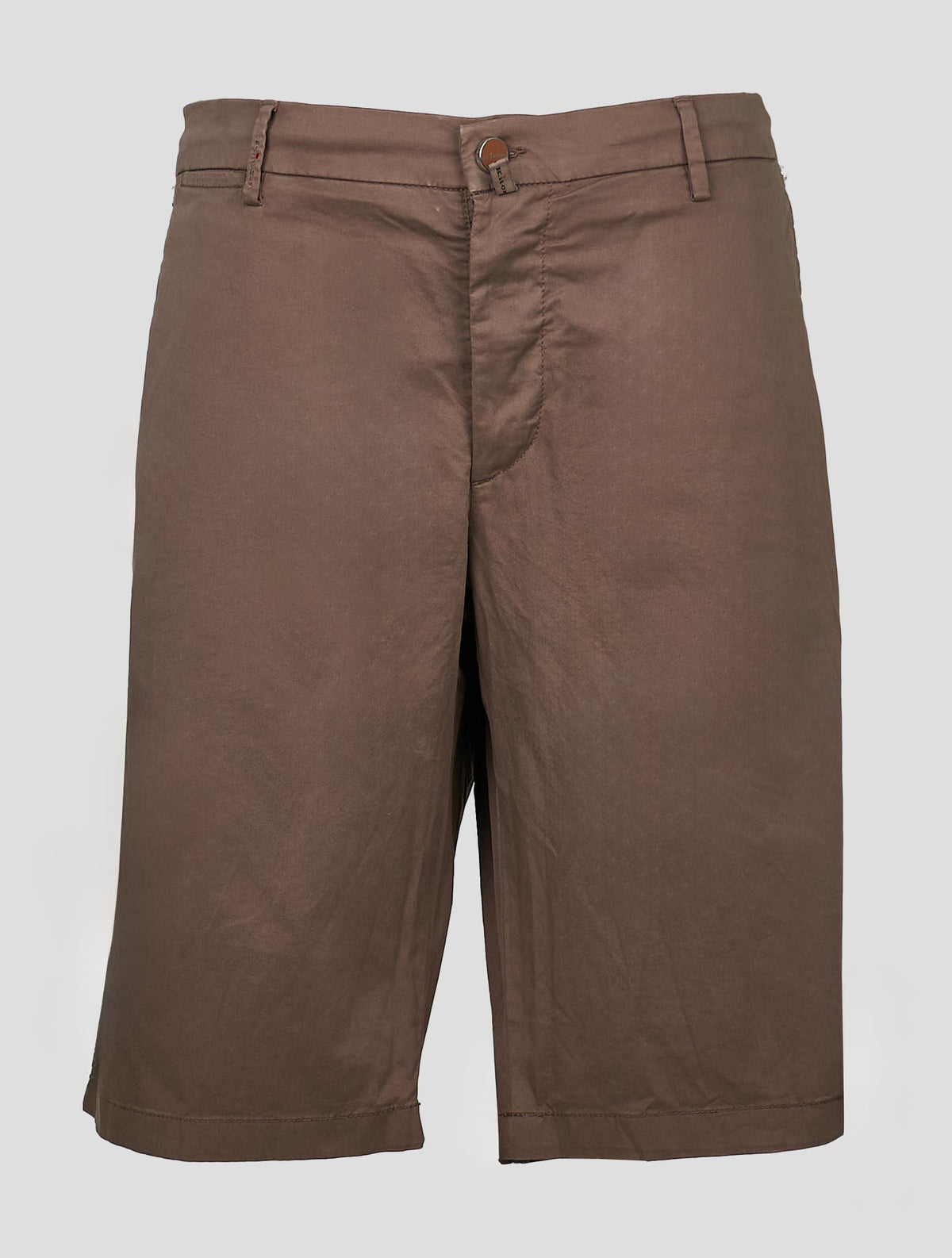 Kiton Brown Cotton Ea Short Pants