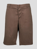 Kiton Brown Cotton Ea Short Pants