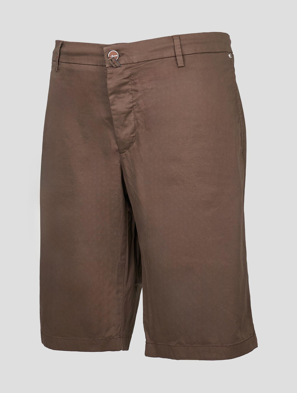 Kiton Brown Cotton Ea Short Pants
