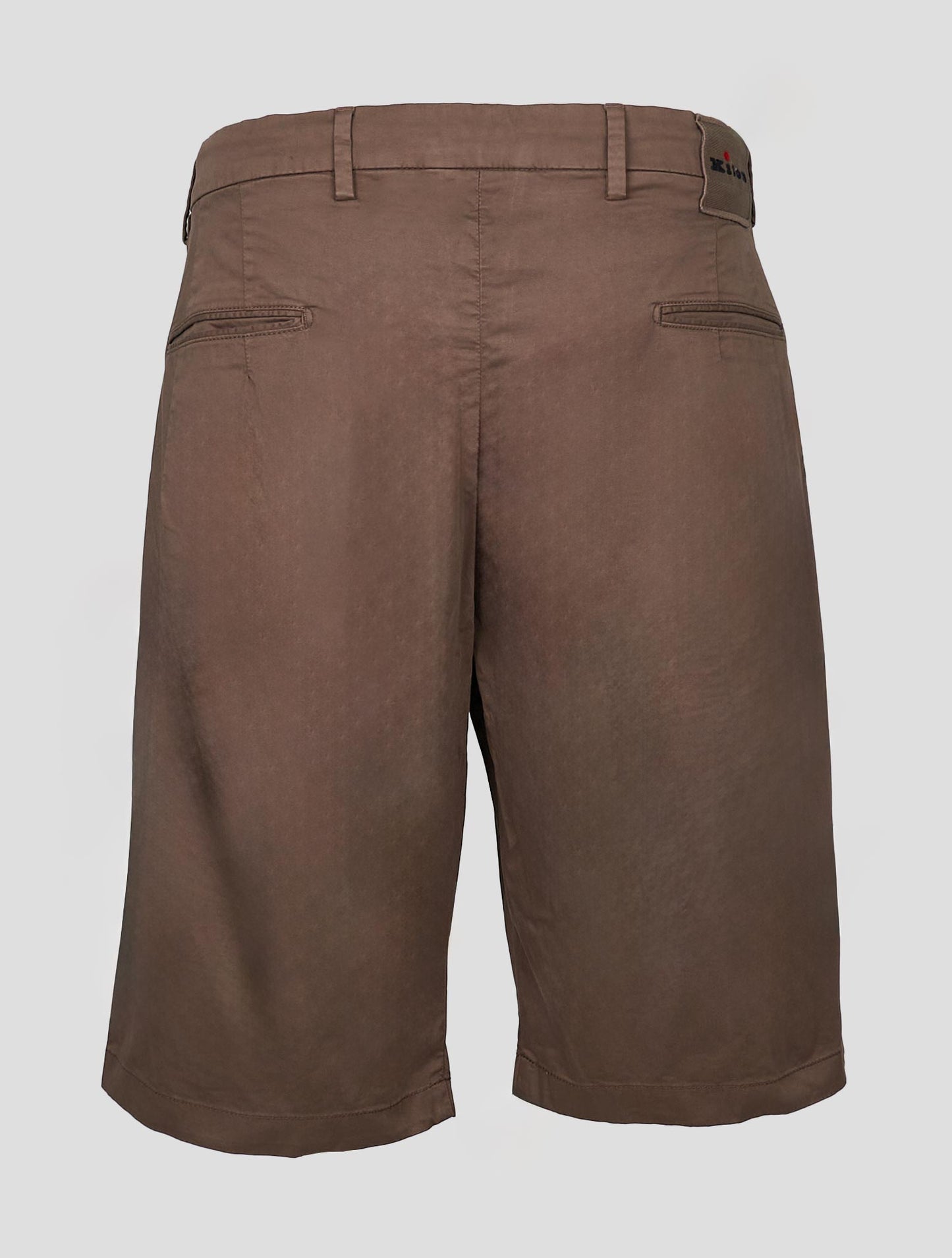 Kiton Brown Cotton Ea Short Pants