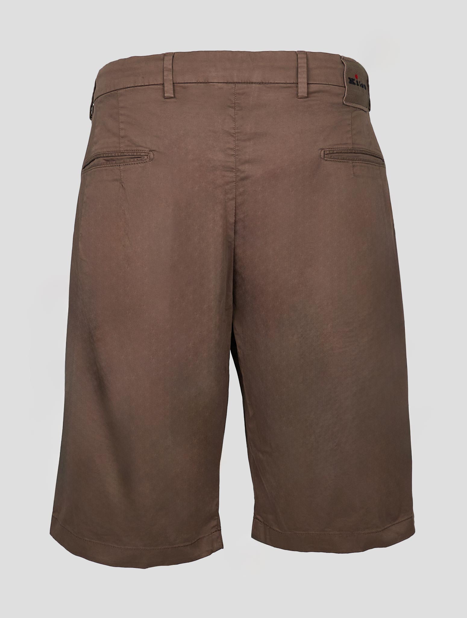 Kiton Brown Cotton Ea Short Pants