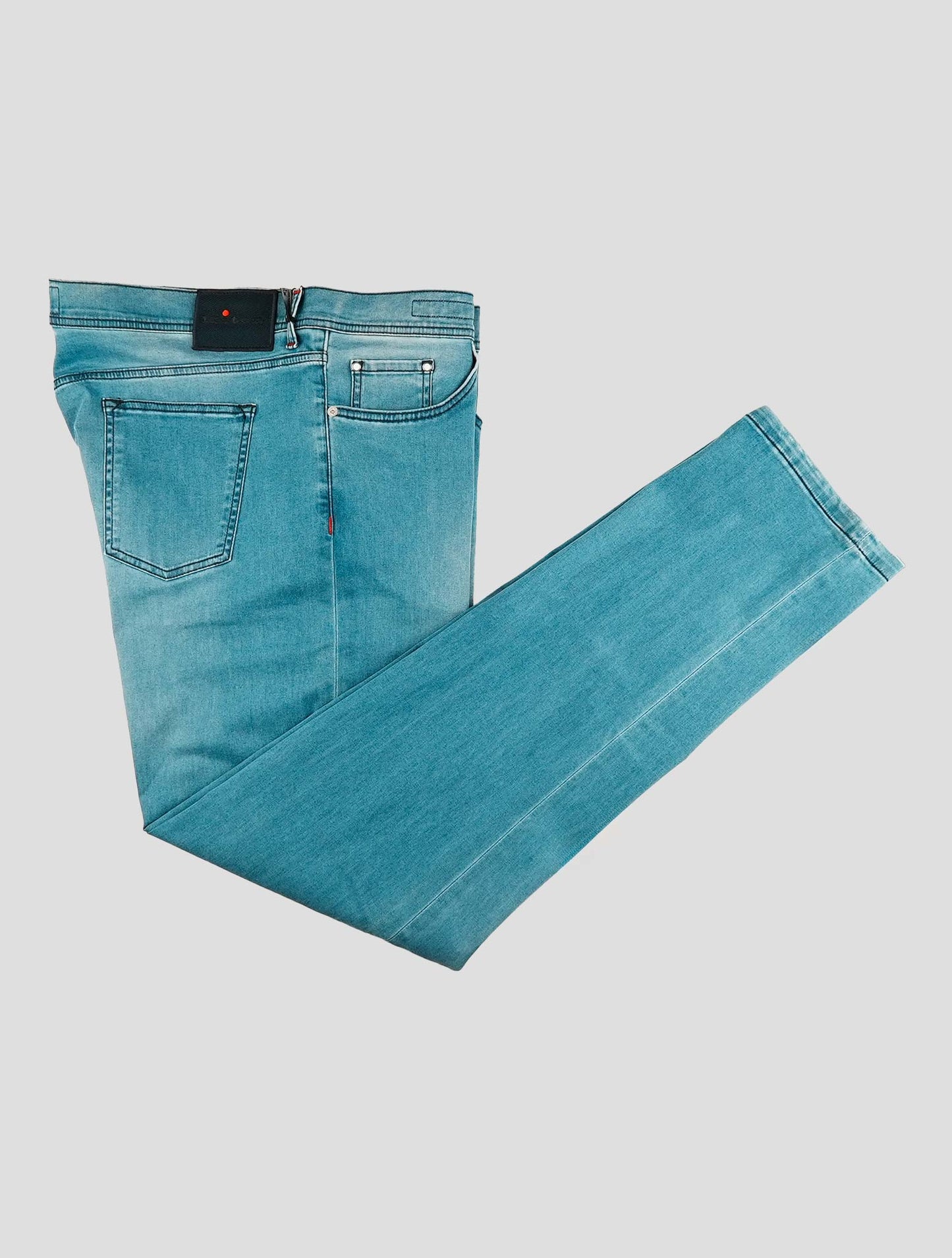 Kiton Blue Cotton Ea Jeans