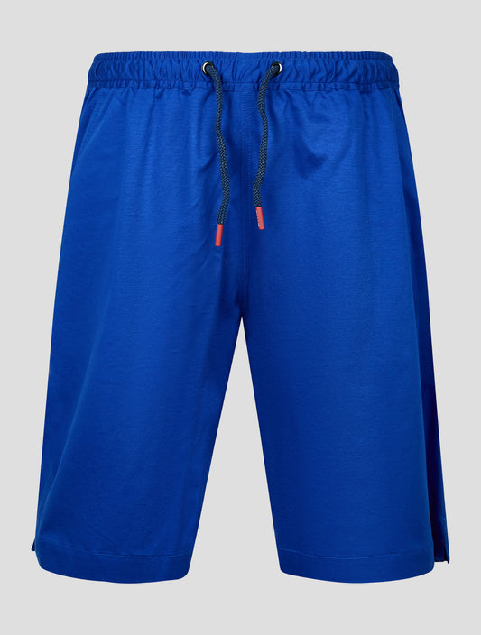 Kiton Blue Cotton Short Pants