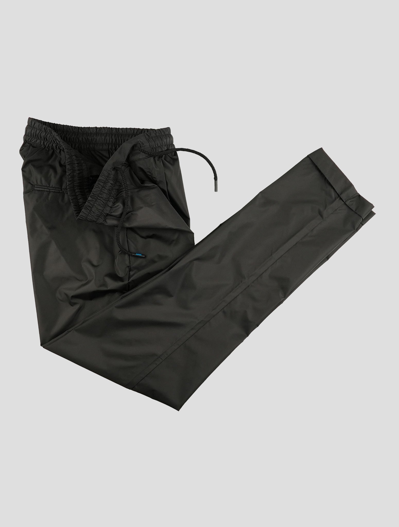 Kiton Knt Black Pa Jogging Pants