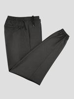 Kiton Knt Black Pa Jogging Pants