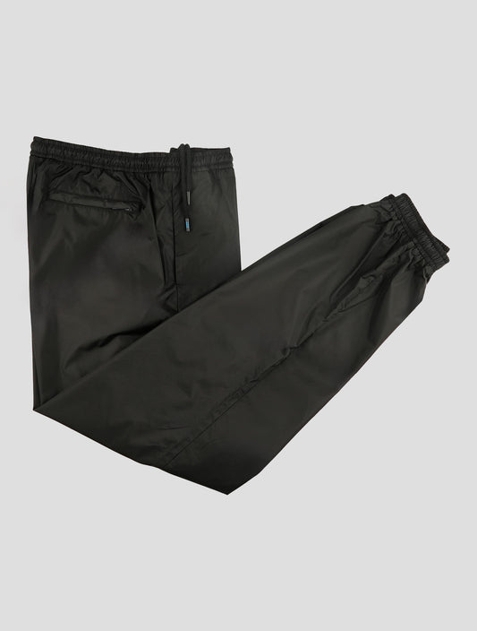 Kiton Knt Black Pa Jogging Pants