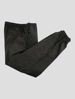 Kiton Knt Black Pa Jogging Pants