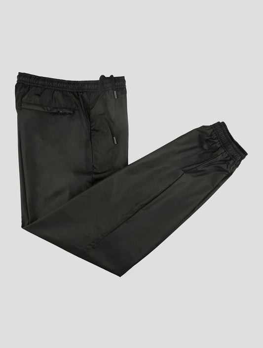 Kiton Knt Black Pa Jogging Pants