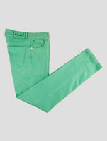 Kiton Green Cotton Ea Jeans