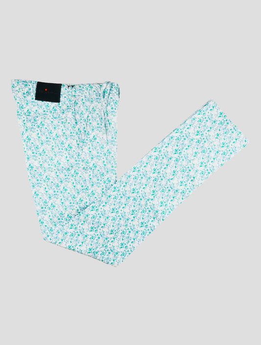 Kiton Multicolor Cotton Ea Pants