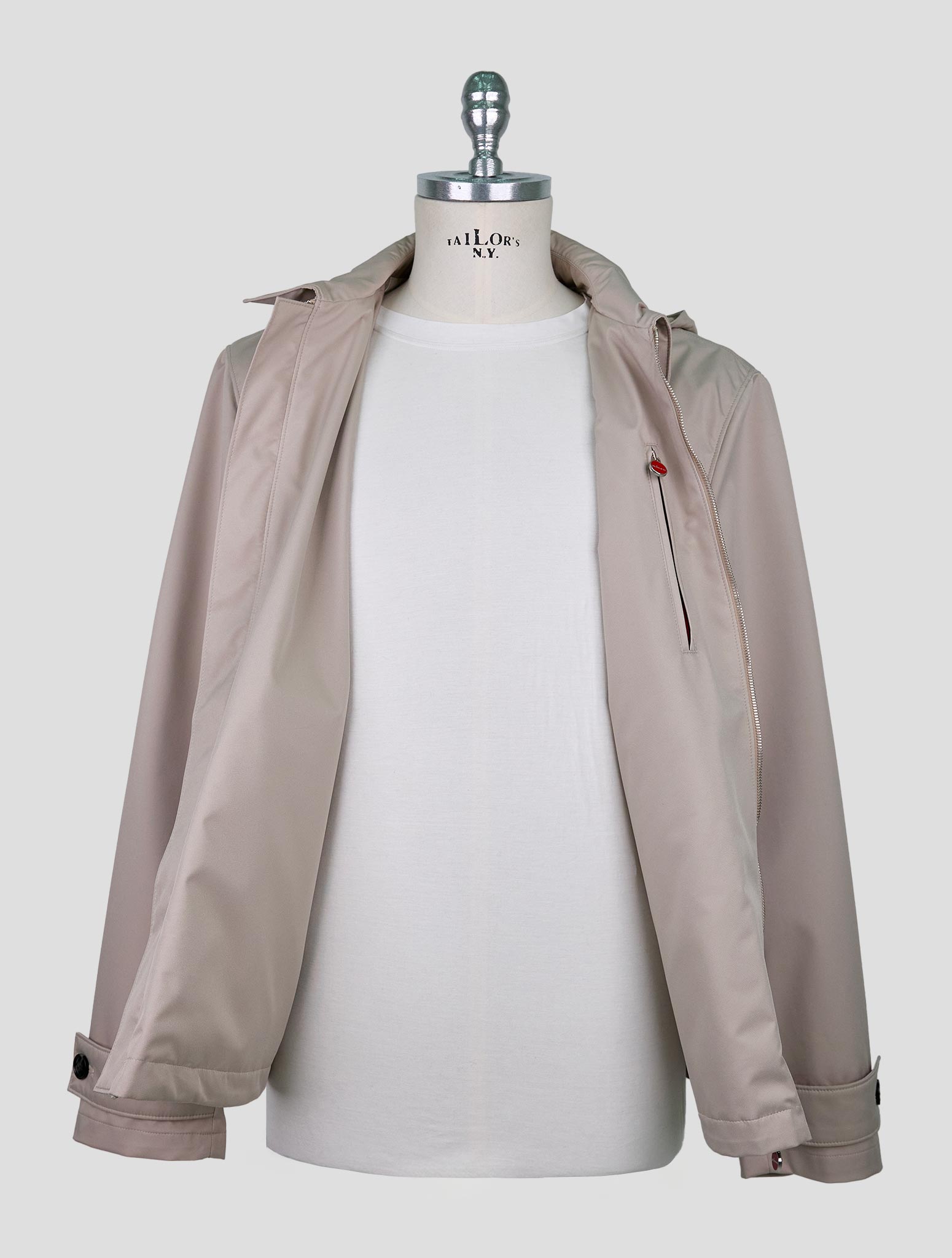 Kiton Beige Pl Coat