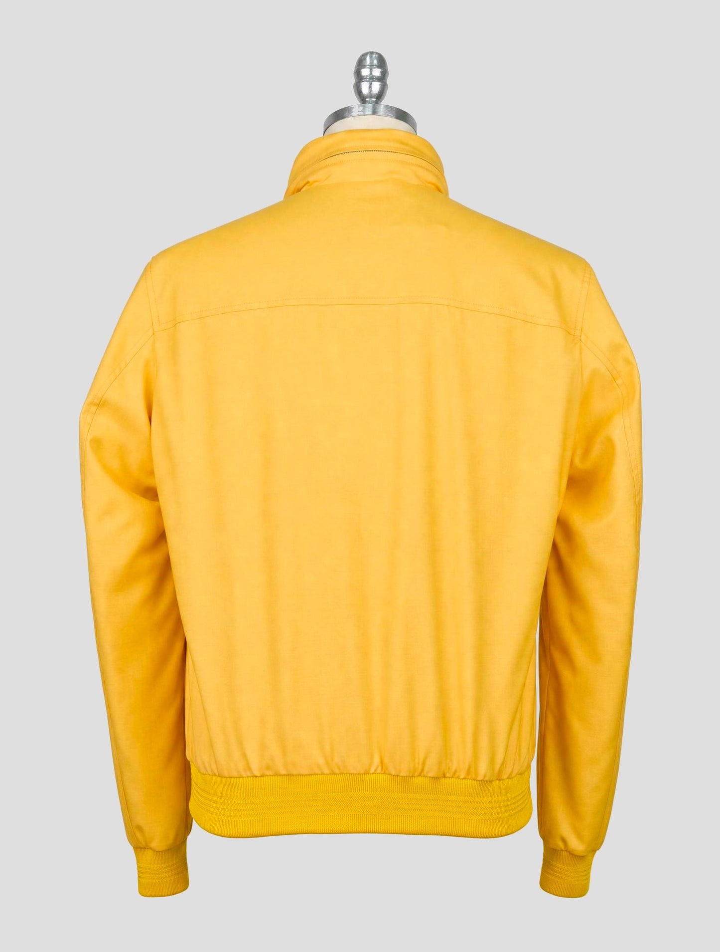 Kiton Yellow Cashmere Silk Coat