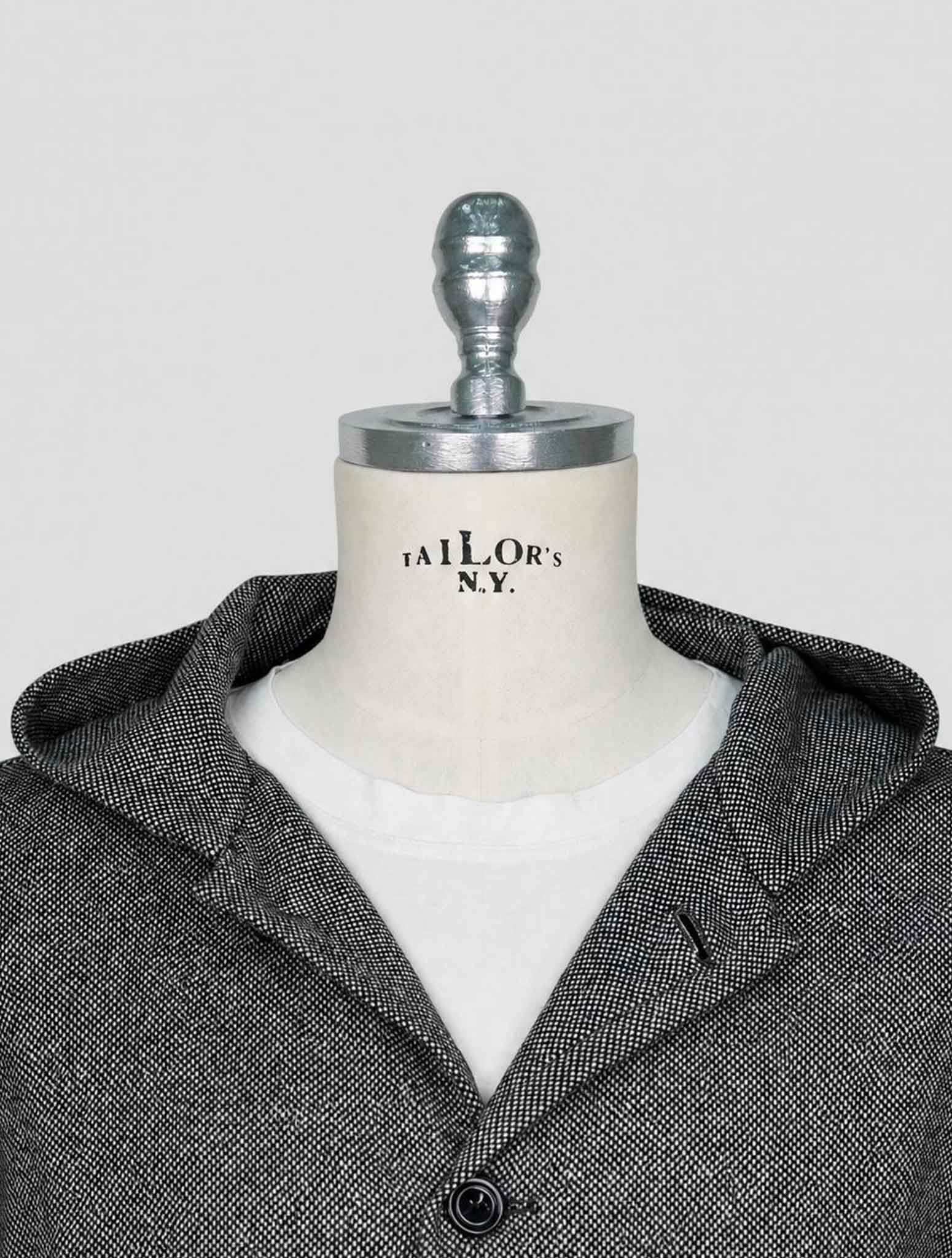 Kiton Gray Cashmere Shirt